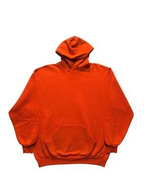 Champs Sports by Russell Athletic Vintage Orange Blank Pullover Hoodie